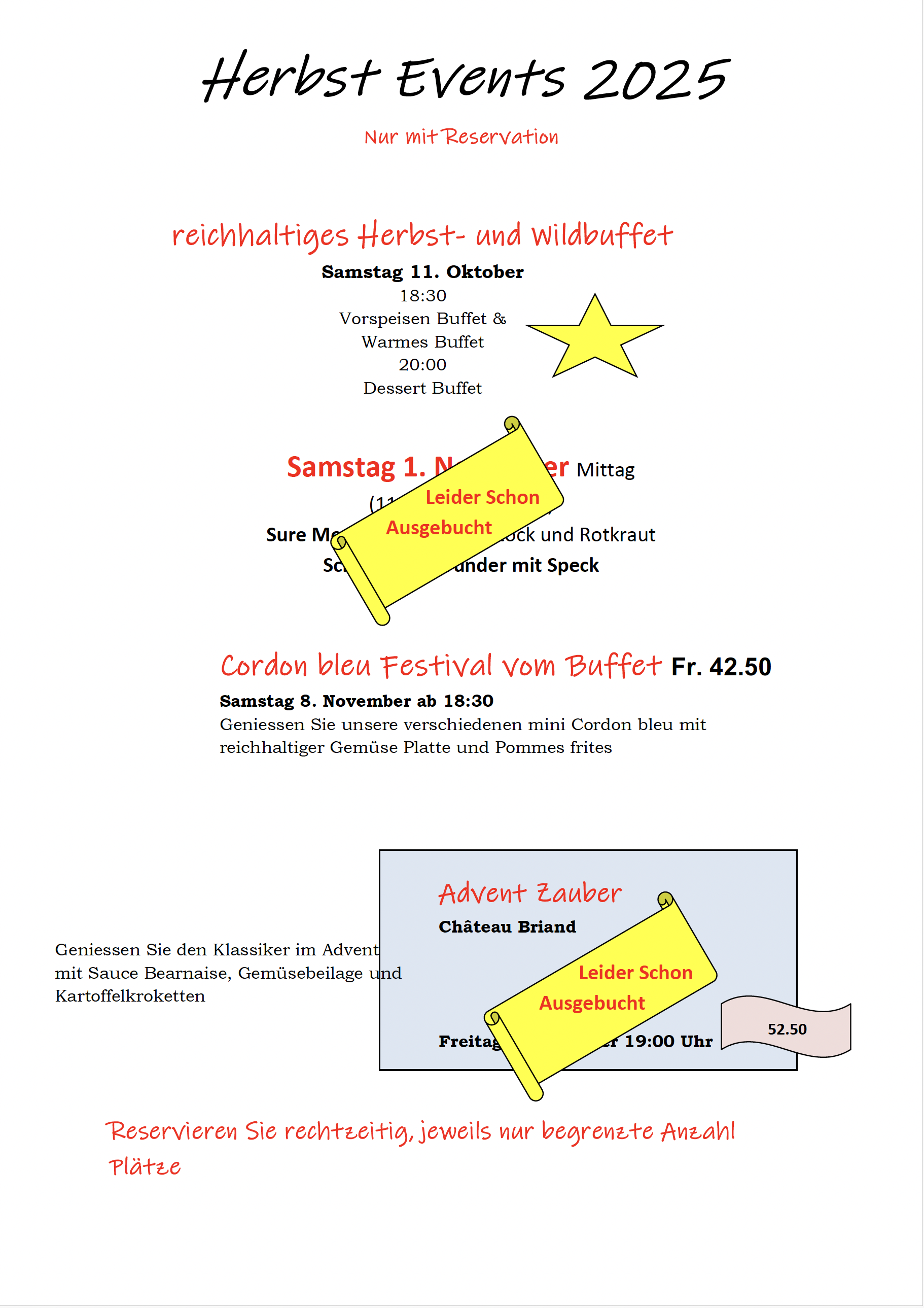 herbst events 2025 update